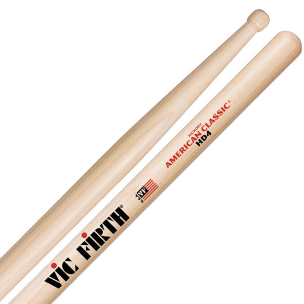 Trommestikker Vic Firth American Classic HD4 Hickory, Wood Tip