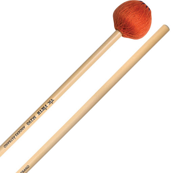 Vibrafonkøller Vic Firth M290, Anders Åstrand, Soft, Orange, Rattan Handle