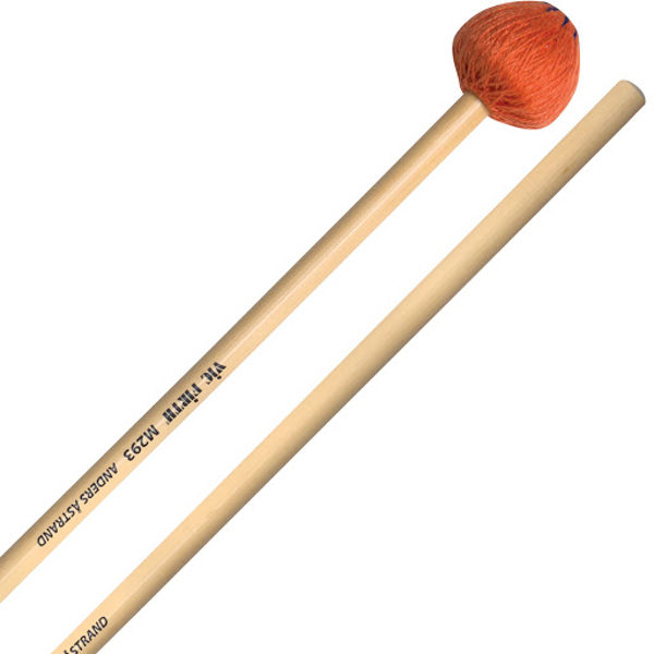 Vibrafonkøller Vic Firth M293, Anders Åstrand, Hard, Orange, Rattan Handle