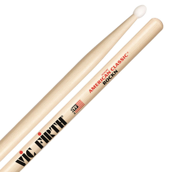 Trommestikker Vic Firth American Classic ROCKN Hickory, Nylon Tip