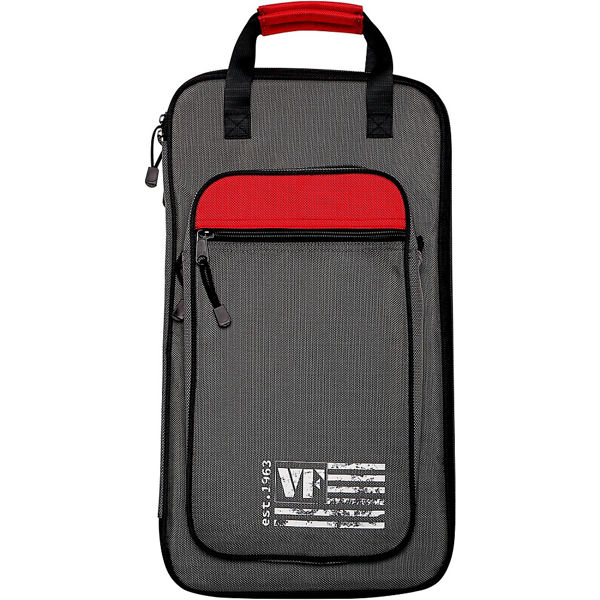 Stikkebag Vic Firth SBAG4, DLX Stick Bag, Grey/Red