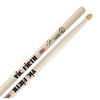 Trommestikker Vic Firth Signature Christoph Schneider SCS, White, Hickory, Wood Tip