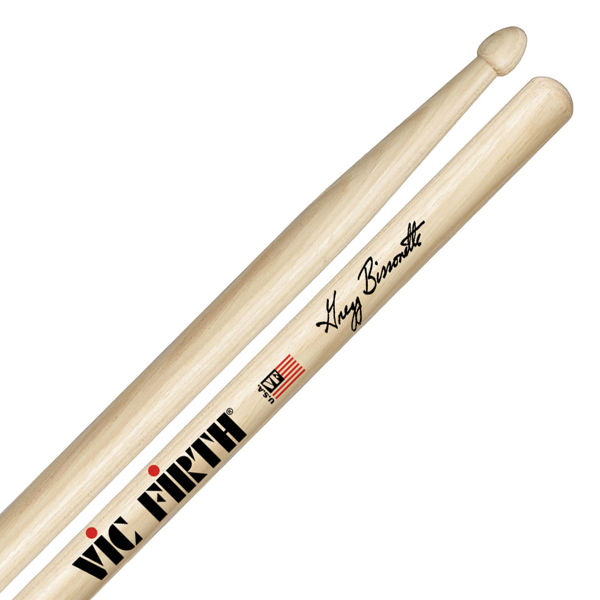 Trommestikker Vic Firth Signature Gregg Bissonette SGB, Hickory, Wood Tip