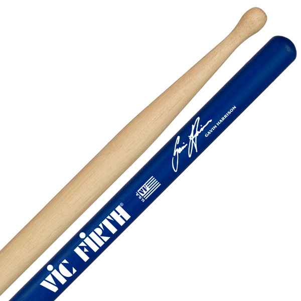 Trommestikker Vic Firth Signature Gavin Harrison SHAR2, Vic Grip, Hickory, Wood Tip