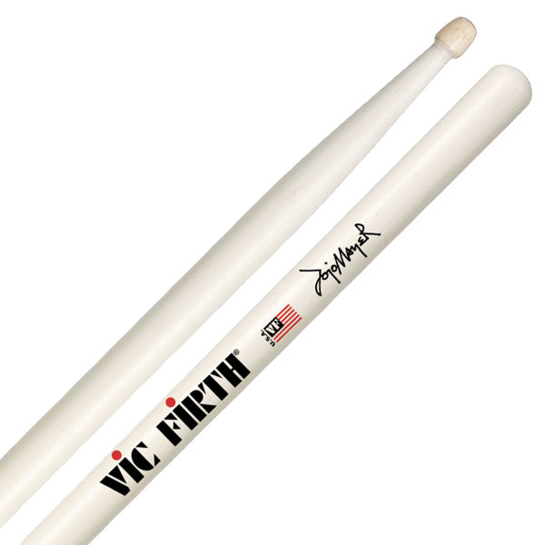 Trommestikker Vic Firth Signature Jojo Mayer SJM, White, Hickory, Wood Tip