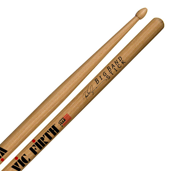 Trommestikker Vic Firth Signature Peter Erskine SPE3, Big Band, Hickory, Wood Tip