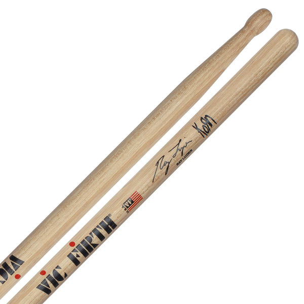 Trommestikker Vic Firth Signature Ray Luzier SRL, Hickory, Wood Tip