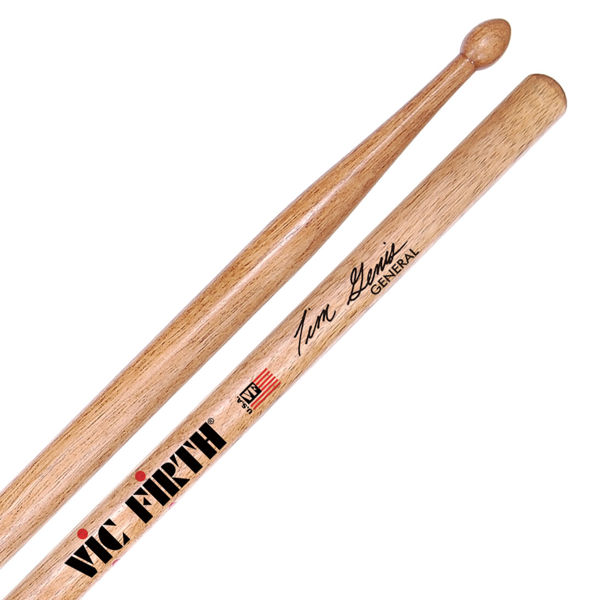 Trommestikker Vic Firth Signature Tim Genis STG, General, Persimmon, Wood Tip