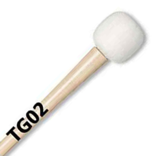 Stortrommeklubbe Vic Firth TG02, Tom Gauger, Legato, Maple Handle