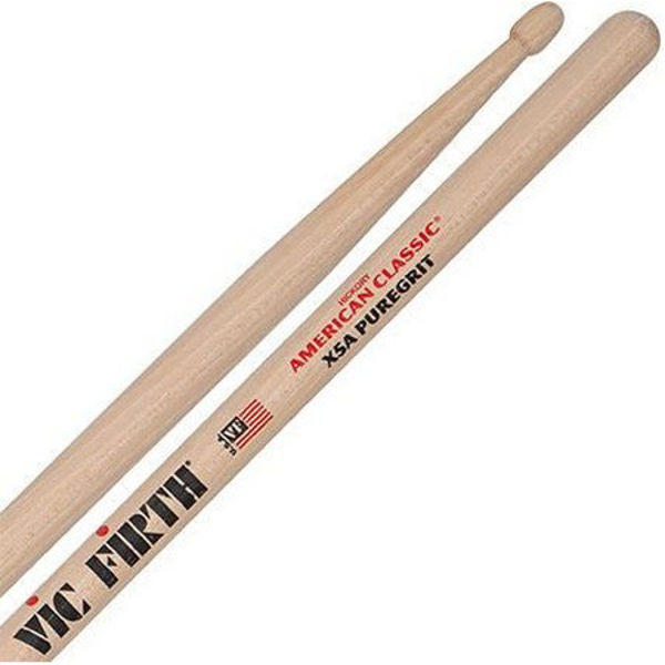 Trommestikker Vic Firth American Classic X5APG Hickory, Puregrit, Wood Tip