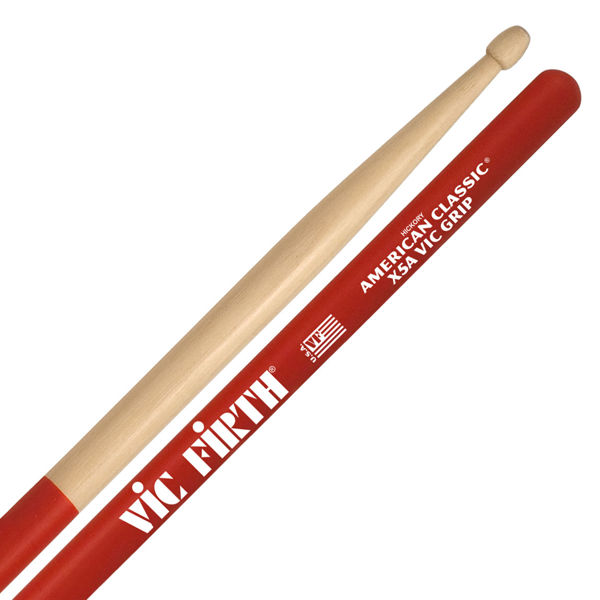 Trommestikker Vic Firth American Classic X5AVG, Extreme, Vic Grip, Hickory, Wood Tip