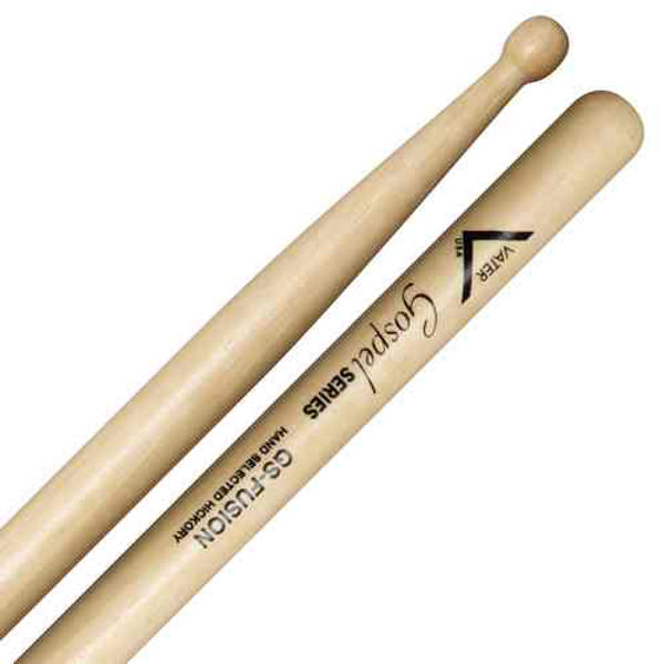 Trommestikker Vater Gospel Fusion, WGSFW, Hickory, Wood Tip