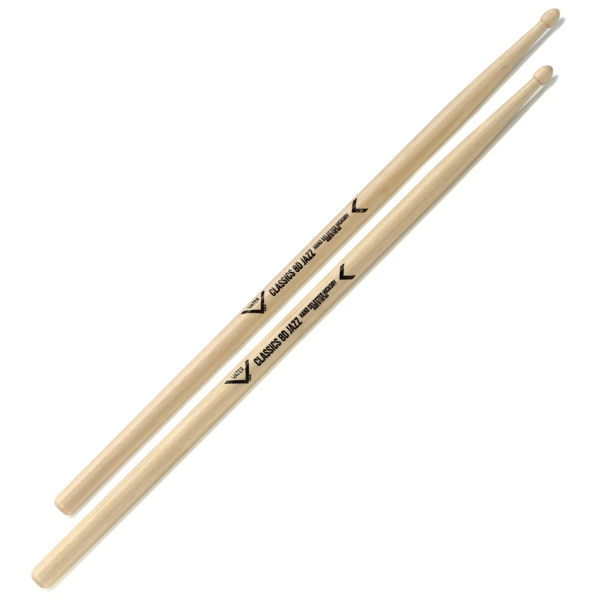 Trommestikker Vater American Hickory Classics 8D Jazz, VH8DJN, Nylon