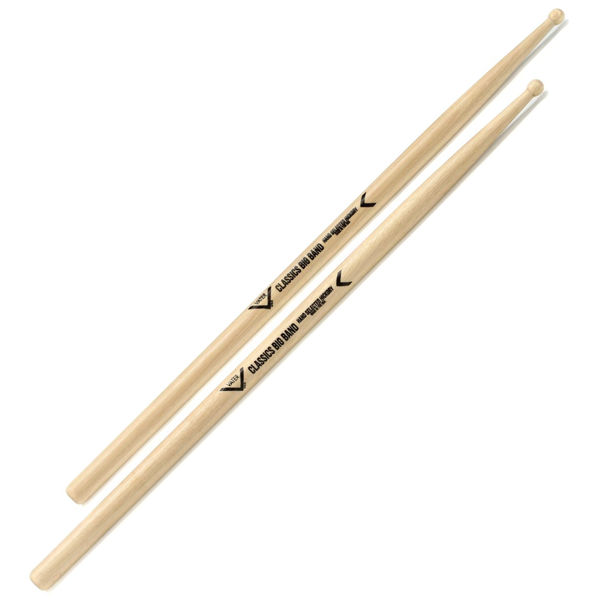 Trommestikker Vater American Hickory Classics BB Big Band, VHCBBN, Nylon