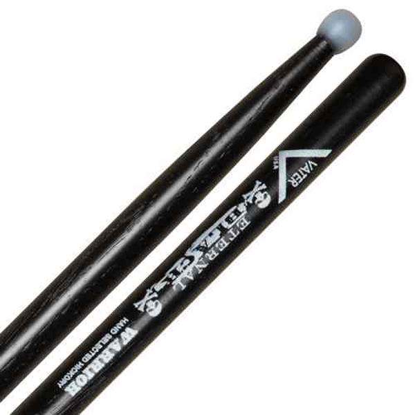 Trommestikker Vater Eternal Black Warrior, VHEBWN, Hickory, Nylon Tip