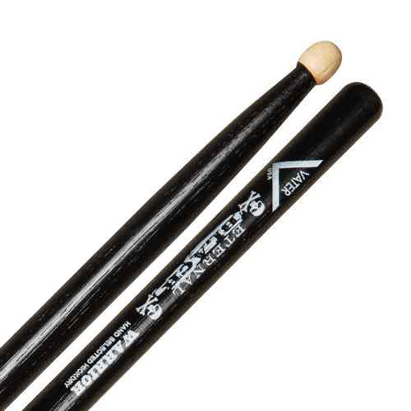 Trommestikker Vater Eternal Black Warrior, VHEBWW, Hickory, Wood Tip