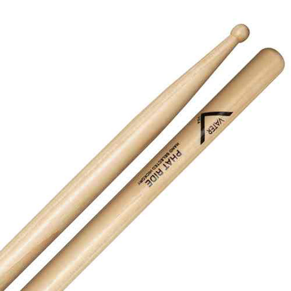 Trommestikker Vater American Hickory Phat Ride, VHPTRW, Wood Tip