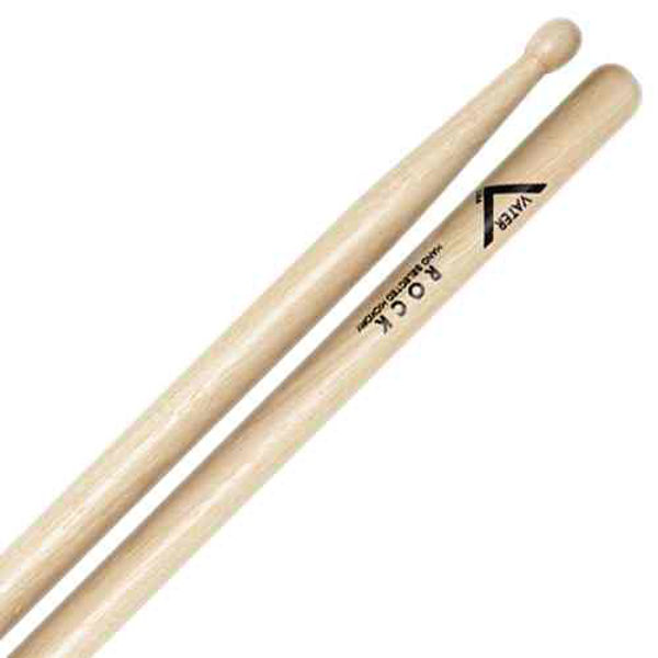 Trommestikker Vater American Hickory Rock, VHRW, Wood Tip