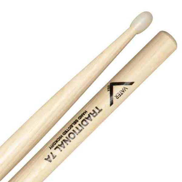 Trommestikker Vater American Hickory 7AN, Traditional, VHT7AN, Nylon Tip