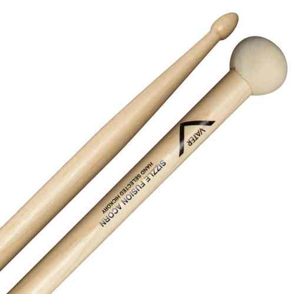 Trommestikker Vater Sizzle Stick VMSZFA, Sizzle Fusion Acorn, Ultra Staccato