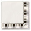 Servietter Pianotangenter 33 x 33 (Lunsj)