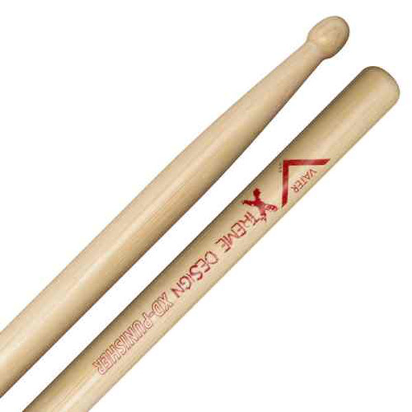 Trommestikker Vater Xtreme Design Punisher, VXDPW, Hickory, Wood Tip