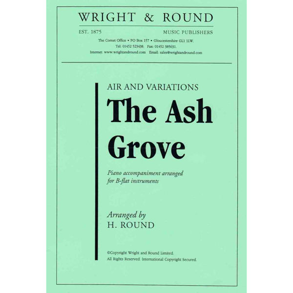 The Ash Grove - Air and variations. H. Round Bb soloist/Piano