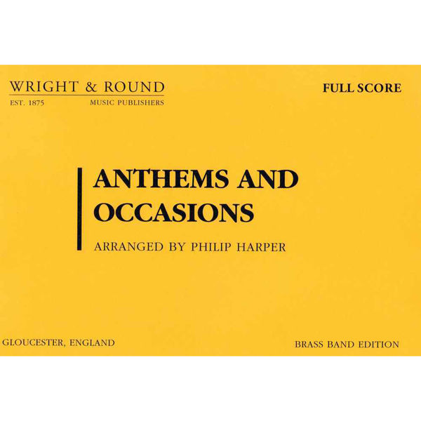 Anthems and Occasions Score