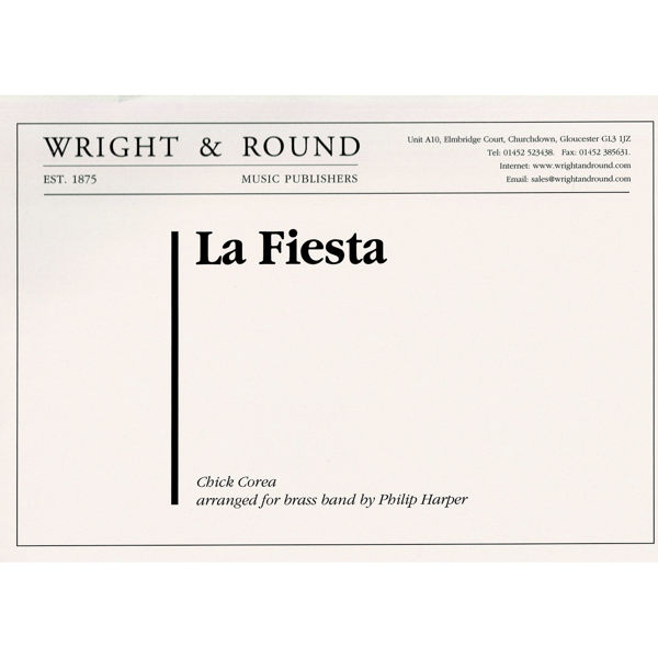 La Fiesta, Chick Corea arr Philip Harper, Brass Band