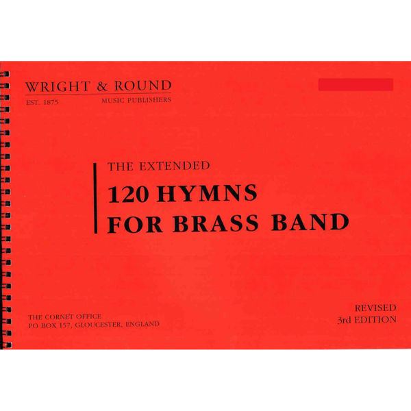 120 hymns for Wind band Baritone Saxophone A4