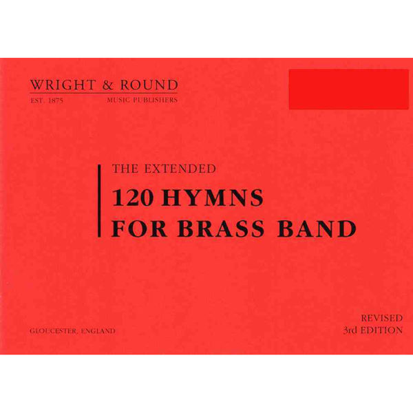 120 hymns for Brass band Bb Solo Cornet A5 Standardformat