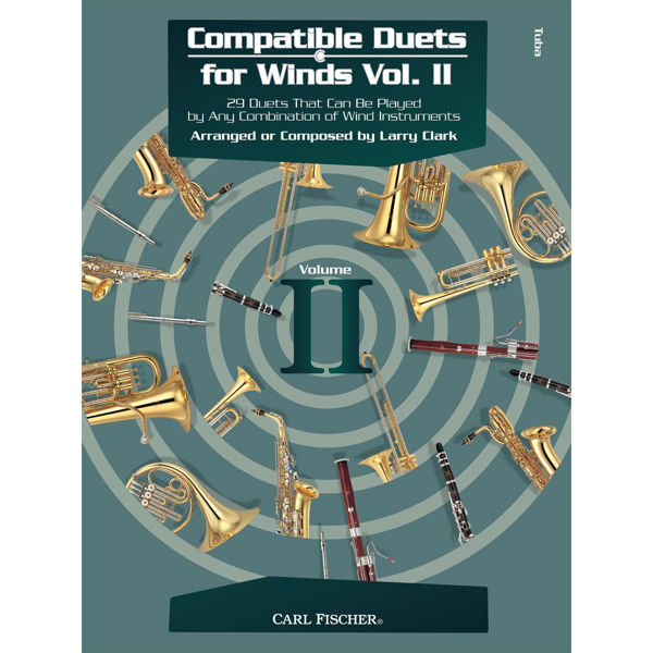 Compatible Duets for Winds Vol. 2. Tuba. Larry Clark