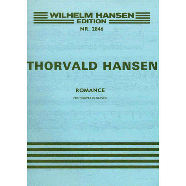 Thorvald Hansen: Romance For Cornet And Piano