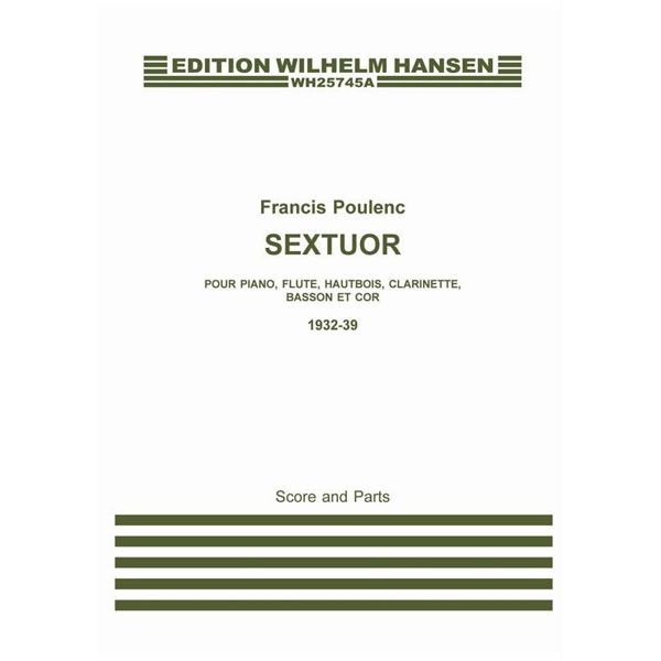 Sextuor - Poulenc, Piano, Flute, Oboe, Clarinet, Bassoon and French Horn