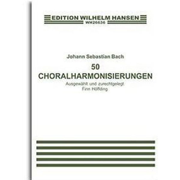 50 Choralharmonisierung, J.S. - Höffding Bach - Piano