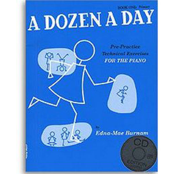 Dozen A Day 1 Primary m/CD, Edna-Mae Burnam