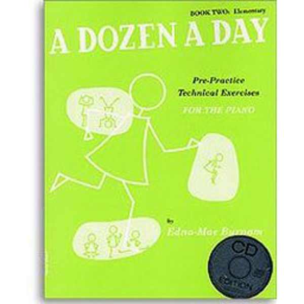 Dozen A Day 2 Elementary m/CD, Edna-Mae Burnam