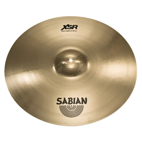 Cymbal Sabian XSR Crash, Fast 19, Brilliant