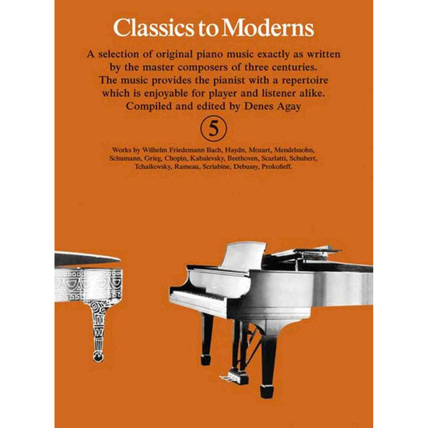 Classics to Moderns 5, Denes Agay, Piano