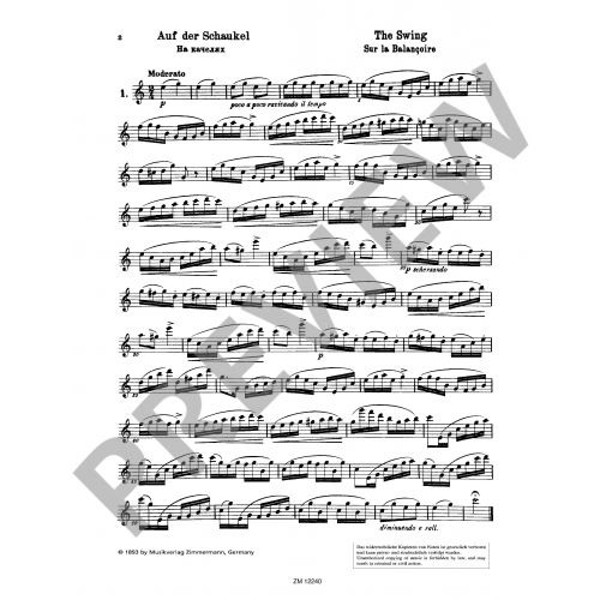 Köhler - 25 Romantische Etuden op. 66 for Flute