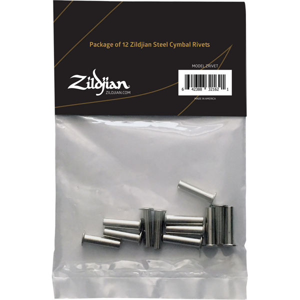 Cymbalnagler Zildjian ZRIVET, 12 Stk Rivets