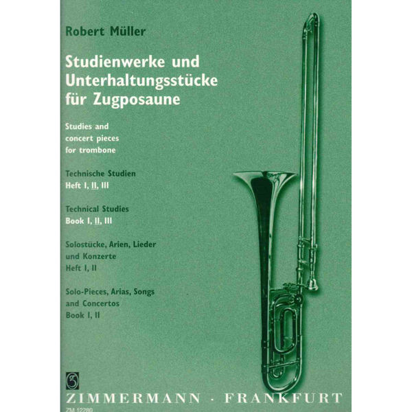 Technical Studies 2 for Trombone, Robert Müller