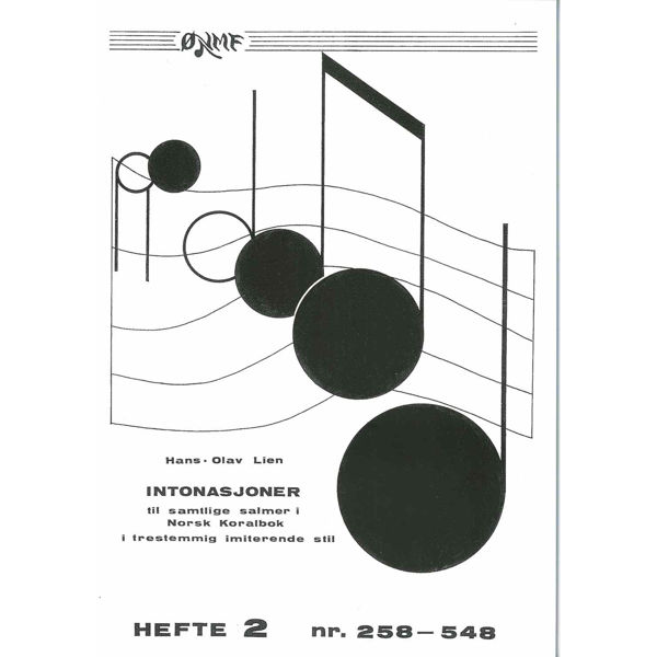 Intonasjoner til samtlige salmer i NoKo Hefte 2,  Orgel. arr Josian Kisleth Dinero, Hans-Olav Lien