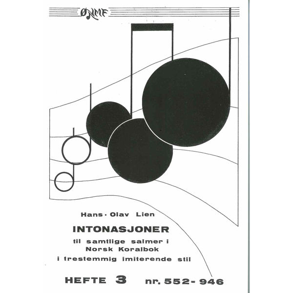 Intonasjoner til samtlige salmer i NoKo Hefte 3,  Orgel. arr Josian Kisleth Dinero, Hans-Olav Lien