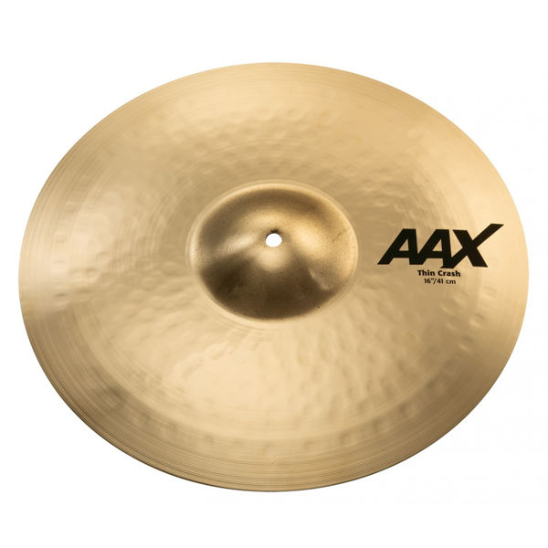 Cymbal Sabian AAX Crash, Thin 16, Brilliant