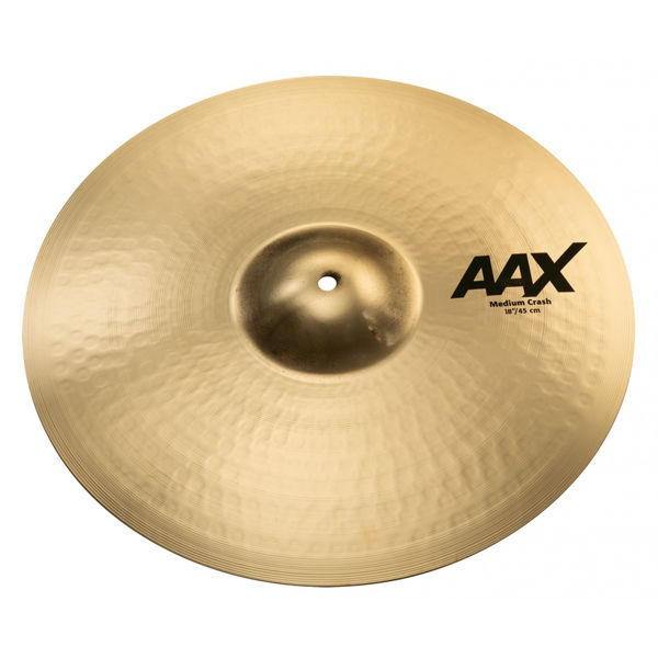 Cymbal Sabian AAX Crash, Medium 18, Brilliant