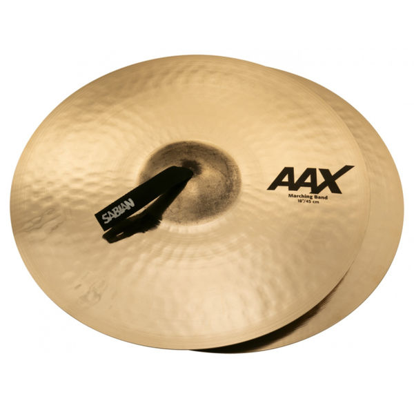 Marsjcymbal Sabian AAX, Marching Band 18, Brilliant, Pair