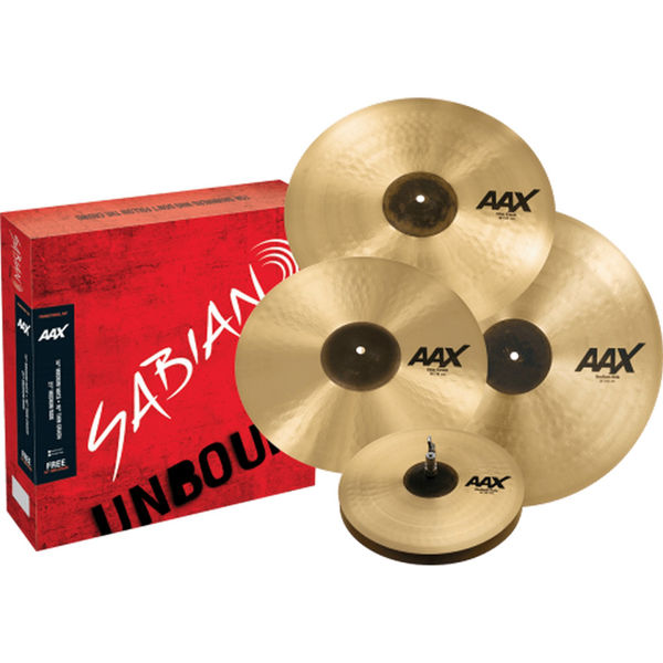 Cymbalpakke Sabian AAX 25005XCP, 14-16-21-18, Promotional Set