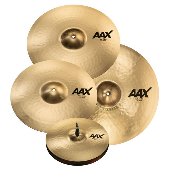 Cymbalpakke Sabian AAX 25005XCPB, 14-16-21-18, Promotional Set, Brilliant