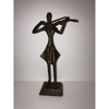 Statue Copper Figurine: Violin Player